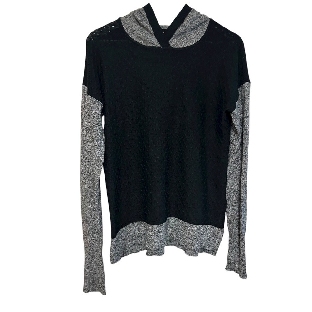 SMARTWOOL S SHADOW PINE HOODIE SWEATER wool blend lightweight outdoors casual